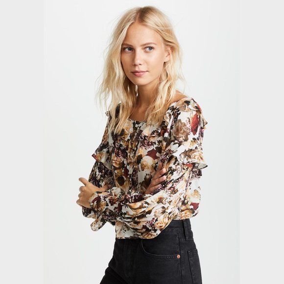 bailey 44 floral top